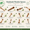Handcrafted Wooden Spoons