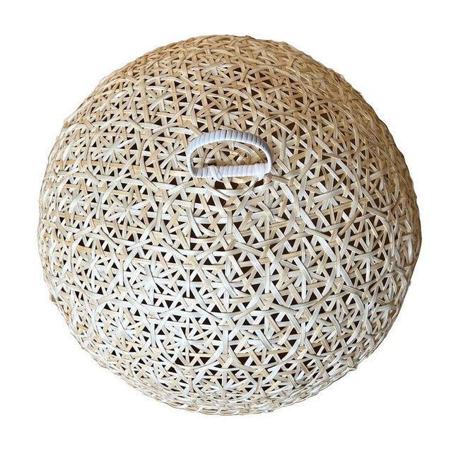 Natural Woven Bamboo Food Cover, 33 cm