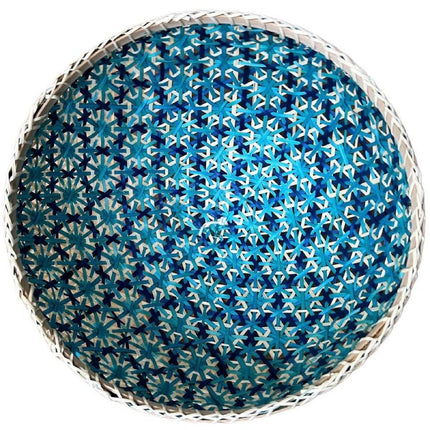 Bamboo Food Cover 35x17cm - Blue