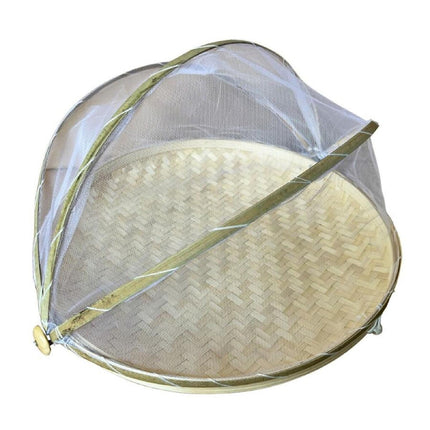 Mesh & Bamboo Food Cover 45x22cm