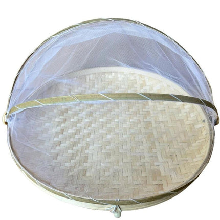 Mesh & Bamboo Food Cover 35x18cm