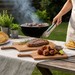 Acacia Wood Chopping & Serving Board, 29 × 14 cm