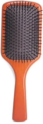 Lotus Handcrafts Wooden Paddle Hair Brush – Bamboo Detangling Brush Anti-Static Scalp Massage for All Hair Types