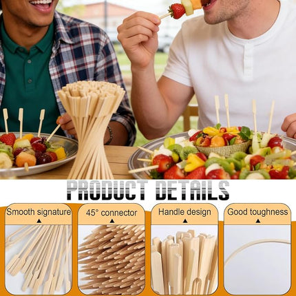 Bamboo Food Skewers, 15 cm – Pack of 200