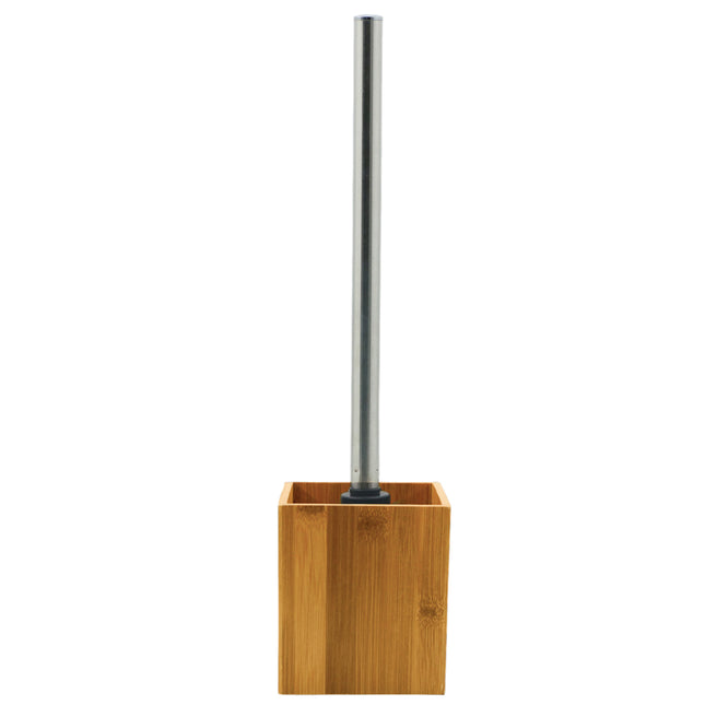 Bamboo Toilet Brush & Holder, 34 cm