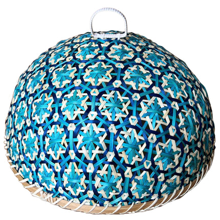 Bamboo Food Cover 35x17cm - Blue