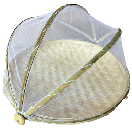 Mesh & Bamboo Food Cover 40x20cm