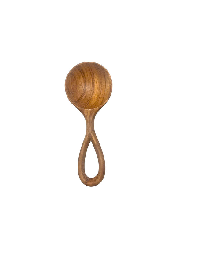 Hand carved douisse wood spoon offers high durability and reliable performance for everyday kitchen use.