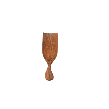 A cute handcrafted wooden multi purpose scoop for everyday use and simple living.