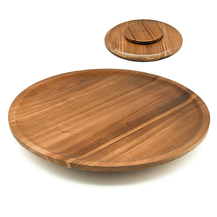 Acacia Wood Lazy Susan, 36 cm