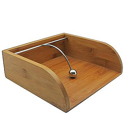 Bamboo Napkin Holder 21x20x7cm