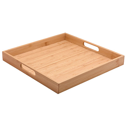 Bamboo Square Tray 35x35x4cm