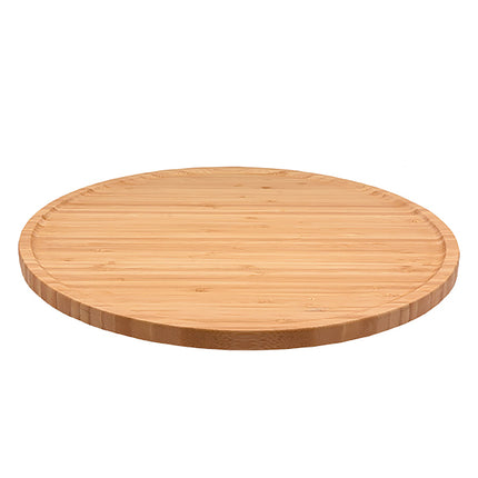 Bamboo Lazy Susan 40x3cm Serving Tray Dinnerware/Serveware Brown