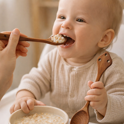 Handmade royal crown wooden slim spoon features a cute elegant design, perfect for everyday dining and natural kitchen aesthetics.