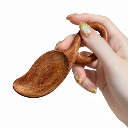 Handmade wooden spoon with loop handle mango decor wooden spoon handmade loop handle mango decor wooden spoon.