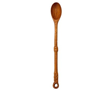 TwistGrip mini long handle wooden spoon ensures safety for users while delivering a smooth and comfortable cooking experience.