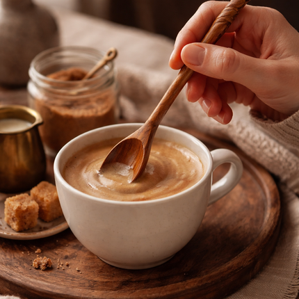 Artisan TwistGrip Mini Long Handle Wooden Spoon is user friendly, comfortable to use, and perfect for everyday kitchen tasks.
