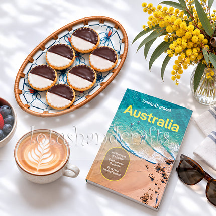 Oval ceramic serving design provides a practical surface for presenting desserts, fruit, cookies, pastries, and small snacks.
