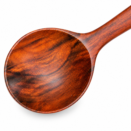Round-Head Wooden Spoon – 13.5 cm
