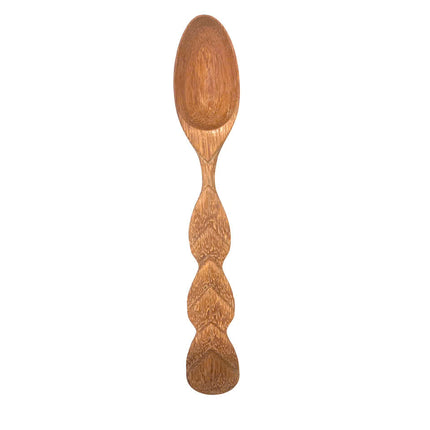 Cute handcrafted wooden spice spoon brings natural charm and comfort to your everyday kitchen use.
