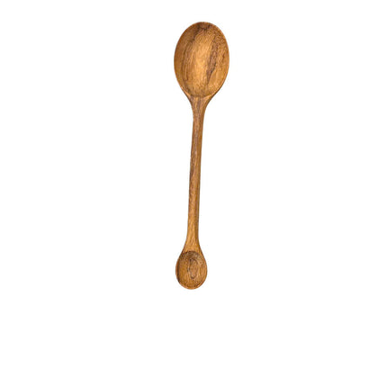 Handcrafted wooden dual tasting spoon is handmade and convenient for users in everyday cooking and serving tasks.