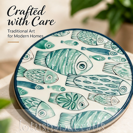 Add a refreshing coastal touch to your coffee table, kitchen, office desk, or café with this charming marine-inspired design.