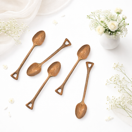 Ashwood hook handle spoon is cute and offers many practical everyday uses.