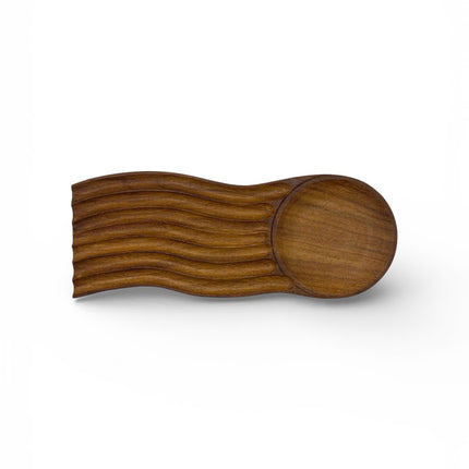 Cute wavy nest solid wood serving tray for stylish and practical everyday use.