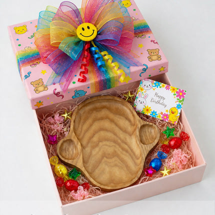 Handcarved wooden monkey shape tray, a thoughtful gift for everyday use and decoration.