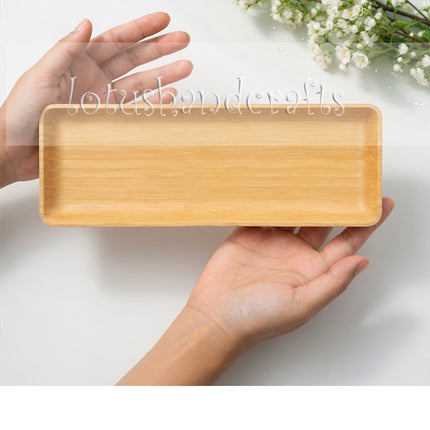 Ashwood rectangular serving tray and charcuterie board with an elegant design that is easy to clean.