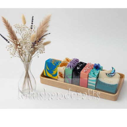 Ashwood rectangular serving tray and charcuterie board for coffee, snacks, sushi, and flatlay styling.